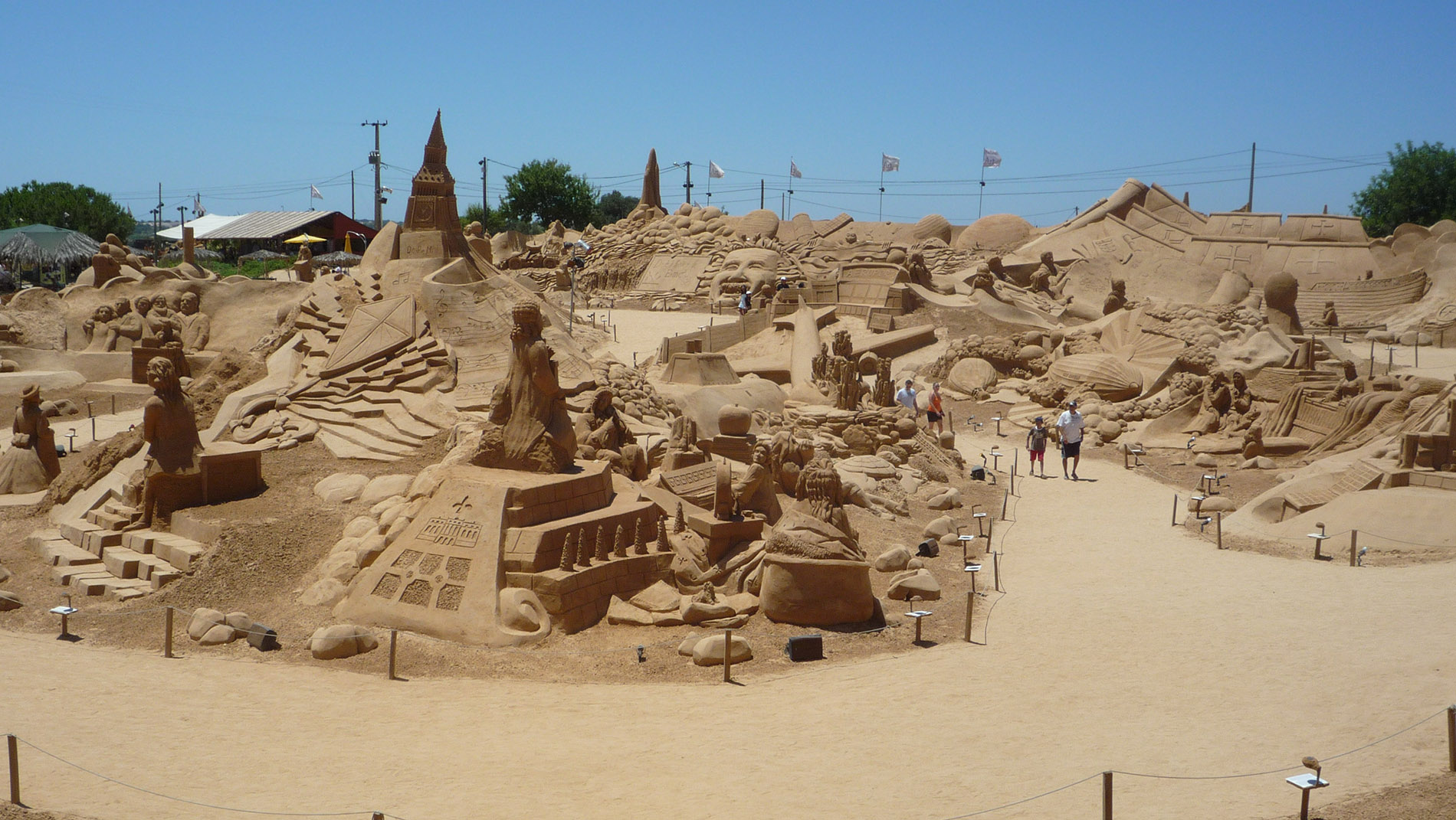 International Sand Sculpture Art Festival Heroes Of Adventure