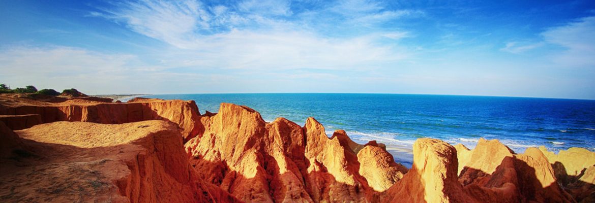 Monumento Natural das Falesias de Beberibe, Beberibe, State of Ceara, Brazil