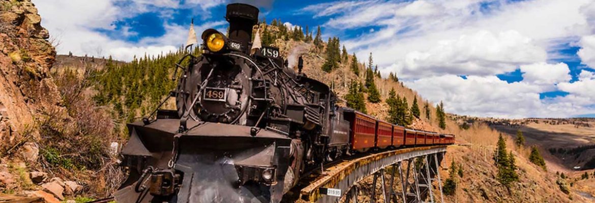 Cumbres & Toltec Scenic Railroad, Chama, New Mexico, USA
