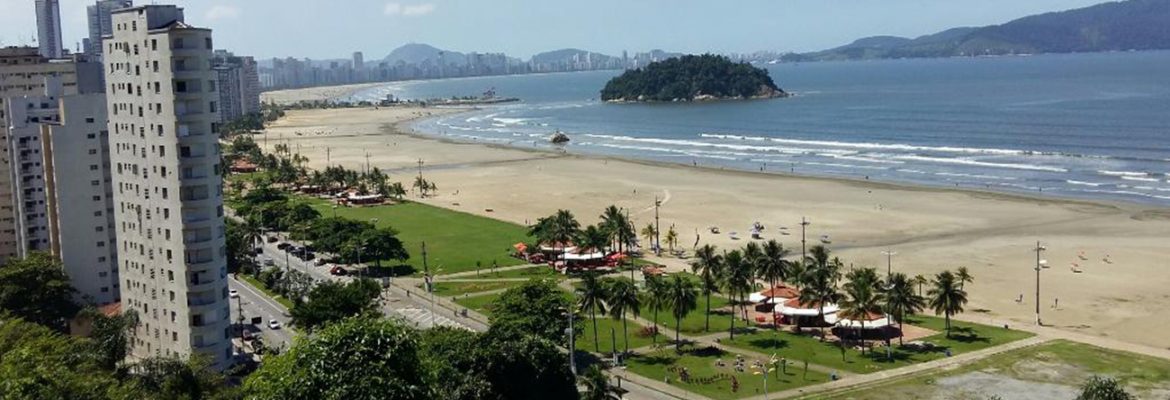 Beach Edge Gardens, Santos, State of San Paulo, Brazil