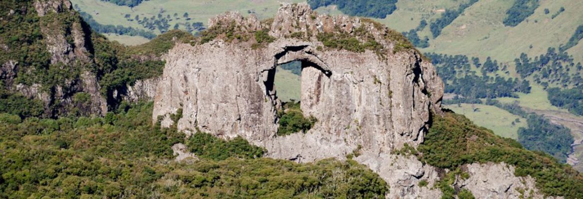 Pedra Furada, Orleans, State of Santa Catarina, Brazil