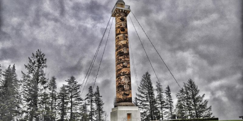 The Astoria Column, Astoria, Oregon, USA 