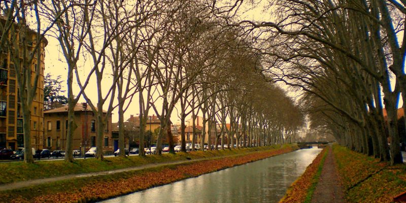 Canal du Midi, Unesco Site, Toulouse, Midi-Pyrenees, France