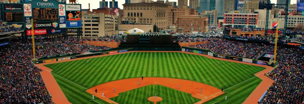 Comerica Park, Detroit, Michigan, USA
