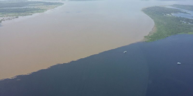 Meeting of Waters, Careiro da Várzea,  State of Amazonas, Brazil