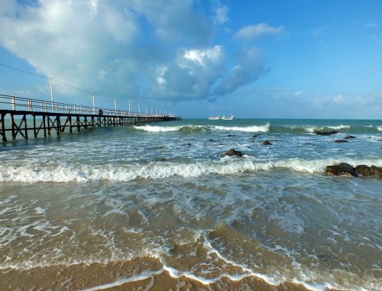 Pier Pirangi do Norte, Pirangi do Norte, State of Rio Grande do Norte, Brazil