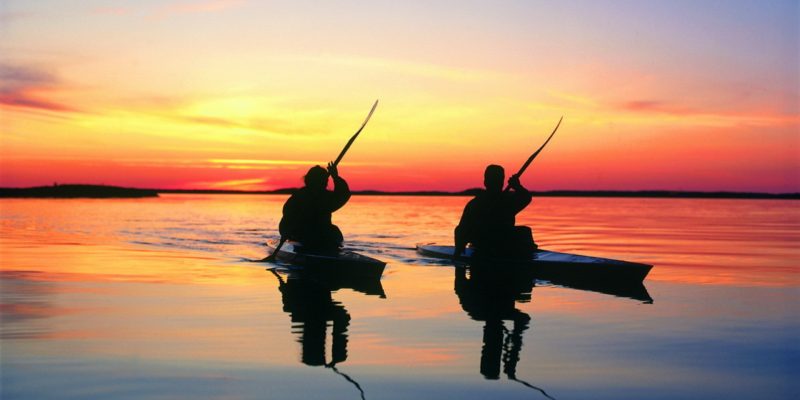 Kayaking, Folly Creek, South Carolina, USA