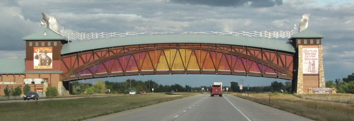 Great Platte River Road Archway Monument, Kearney, Nebraska, USA