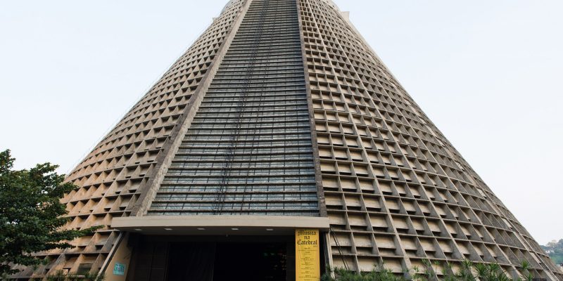 The Metropolitan Cathedral of Saint Sebastian, Rio de Janeiro, Rio de Janeiro State, Brazil