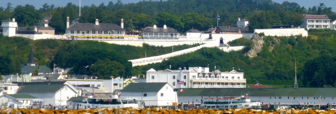 Fort Mackinac, Mackinac Island, Michigan, USA