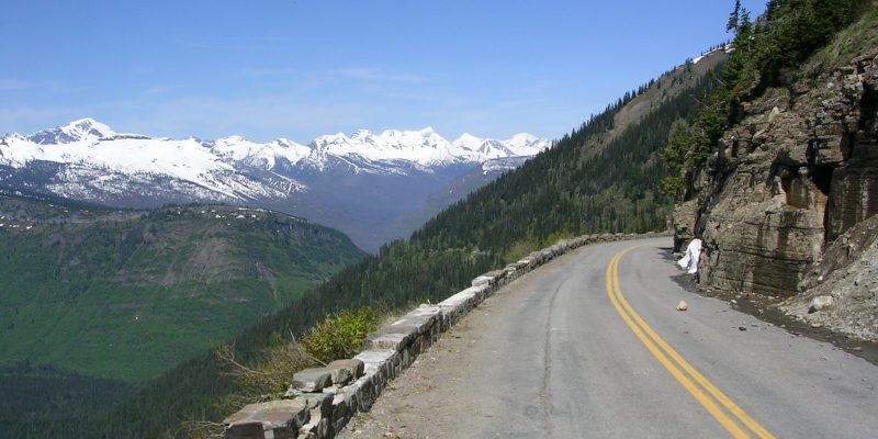 Going-to-the-Sun Road, Glacier National Park, Montana, USA
