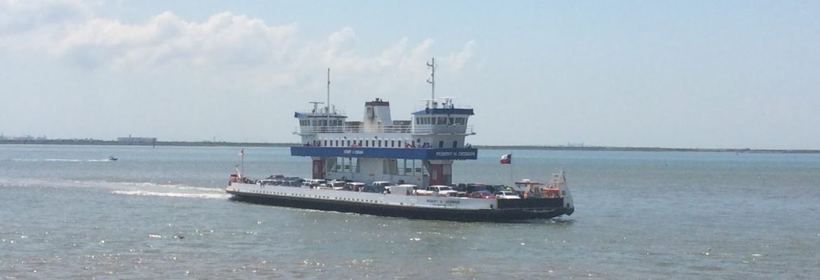 Galveston – Port Bolivar Ferry, Galveston, Texas, USA