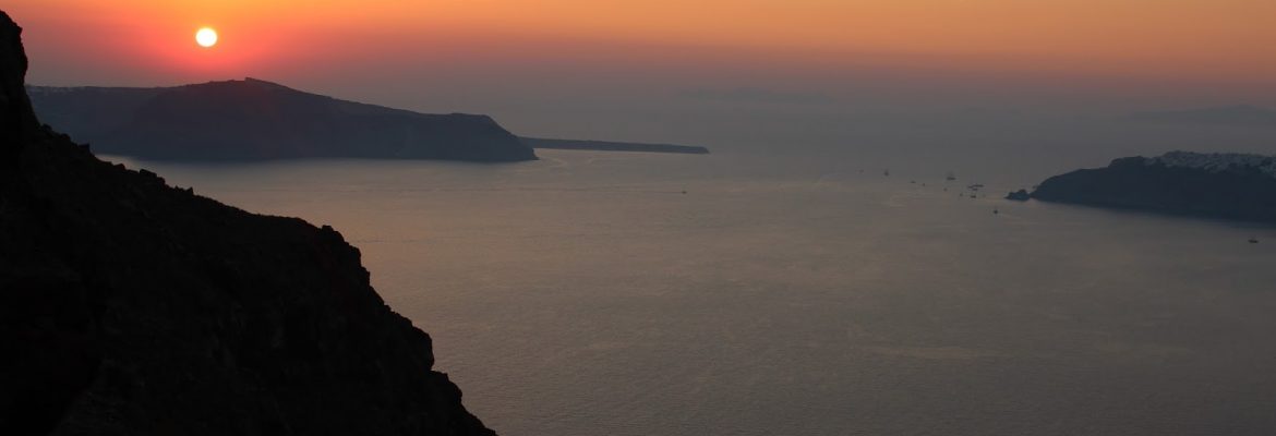 Skaros Rock, Thera, Greece