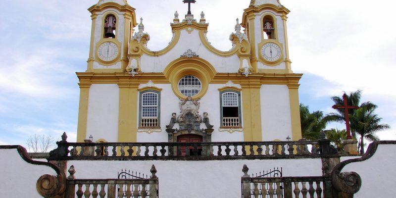 Santo Antonio Church, Tiradentes, State of Minas Gerais, Brazil