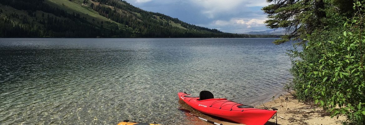 Kayaking Canoeing, Redfish Lake Visitor Center, Stanley, Idahoe, USA