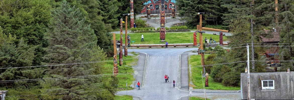 Saxman Totem Park,  Saxman, Alaska, USA