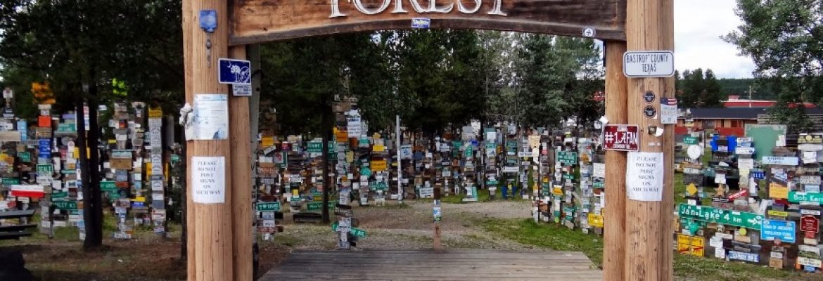 Sign Post Forrest, Yukon