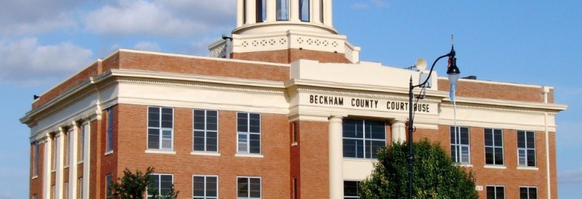 Beckham County Courthouse, Sayre, Oklahoma, USA