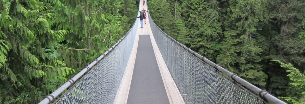 Capilano Suspension Bridge, Vancouver, BC, Canada