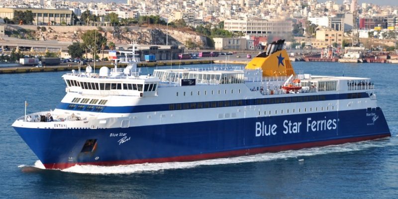 Blue Star Ferries, Pireas, Greece