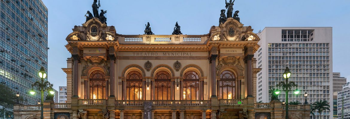 Theatro Municipal De Sao Paulo, Sao Paulo, State of San Paulo, Brazil