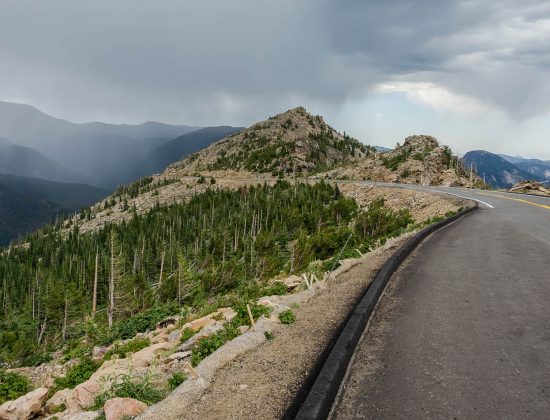Trail Ridge Road, Rocky Mountains, Colorado, USA