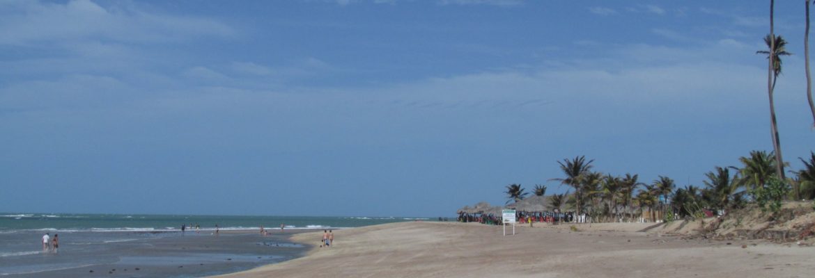 Coqueiro Beach, Parnaiba, State of Piauí, Brazil