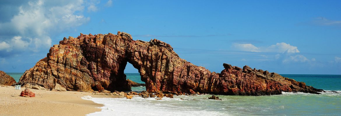 Pedra Furada, Jericoacoara. State of Ceara, Brazil