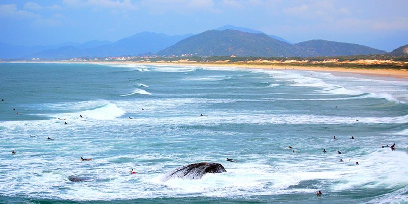 Joaquina Beach, Florianópolis, State of Santa Catarina, Brazil