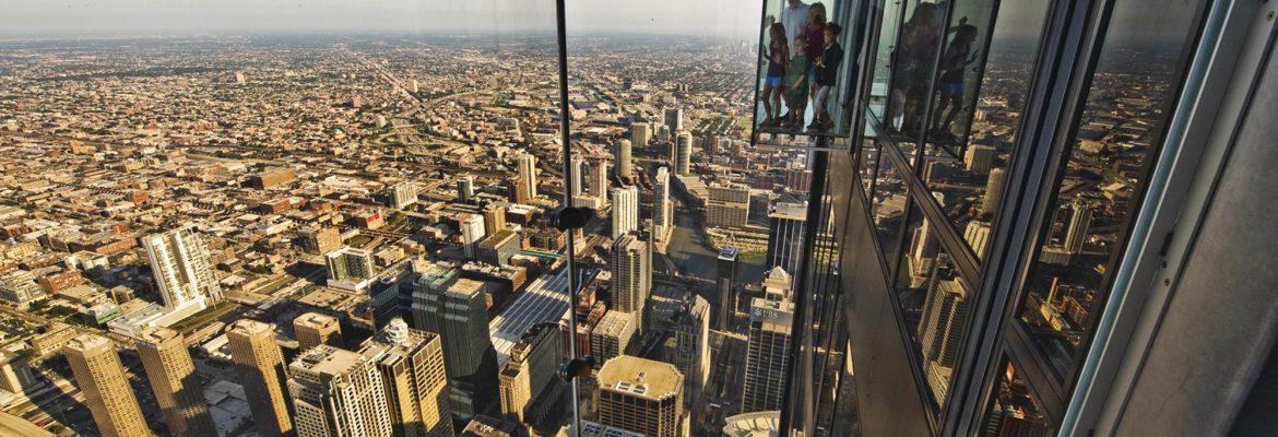 Skydeck Chicago – Willis Tower, Chicago,  Illinois, USA