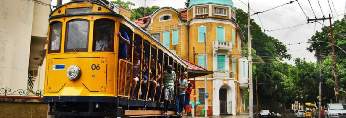 Tram station Carioca, Rio de Janeiro, Rio de Janeiro State, Brazil