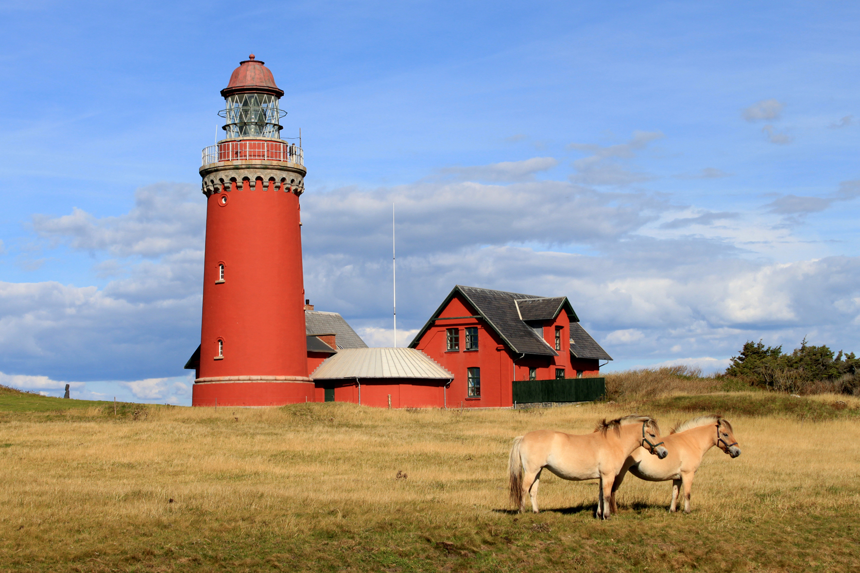 Bovbjerg Fyr Lighthouse, Lemvig,, Central Denmark Region, Denmark ...