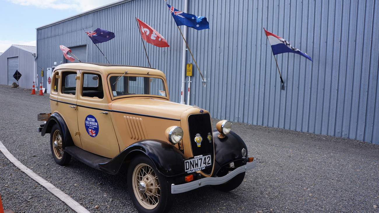 British Car Museum, Haumoana 4172, Hawkes Bay, New Zealand - Heroes Of