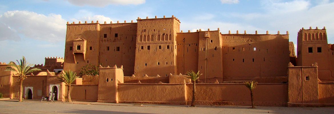 Taourirt Kasbah, Ouarzazate, Drâa-Tafilalet, Morocco