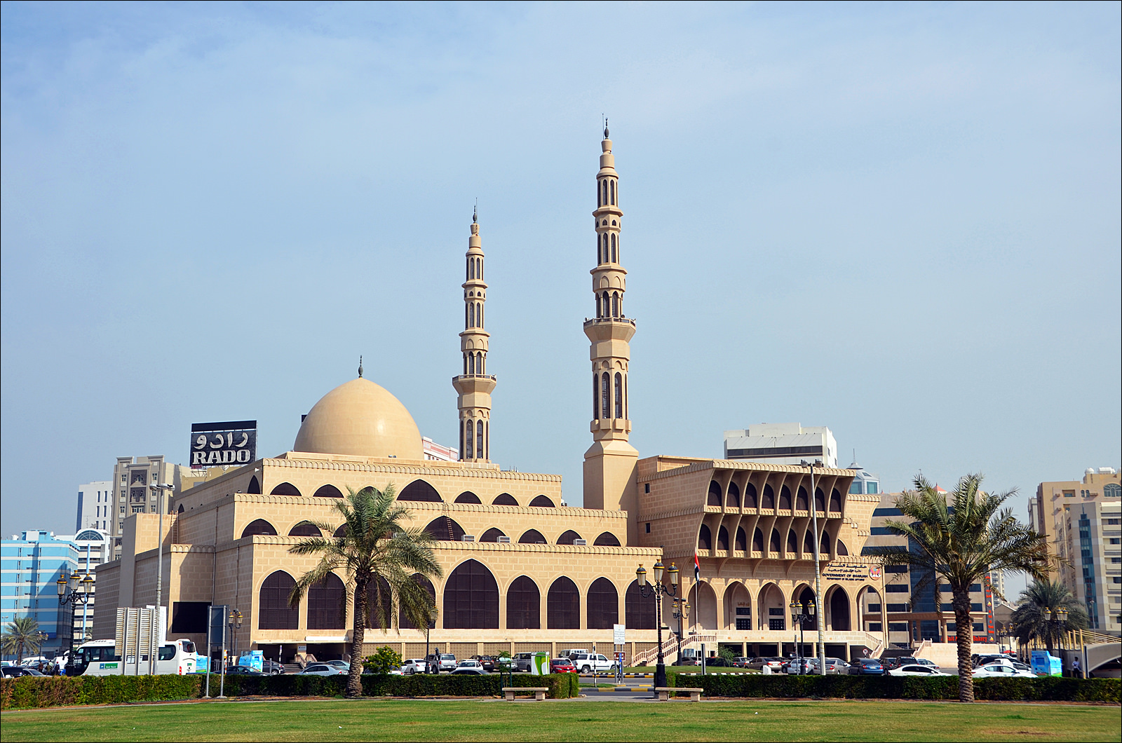 King Faisal Mosque, Sharjah, United Arab EmiratesEpic UAE Culture & Adventure Route © Monika Newbound