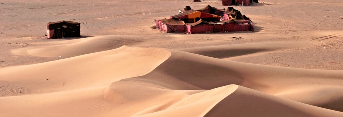 Tinfou Dunes, Drâa-Tafilalet, Morocco