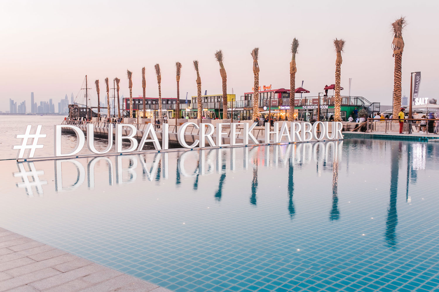 Dubai Creek Harbour, The lagoons, Dubai, Abu Dhabi, UAE Epic UAE Culture & Adventure Route © Monika Newbound
