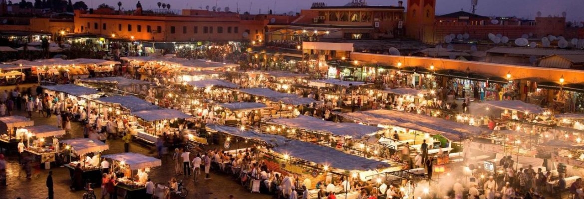 Djemaa El Fna Square, Marrakech, Marrakesh-Safi, Morocco