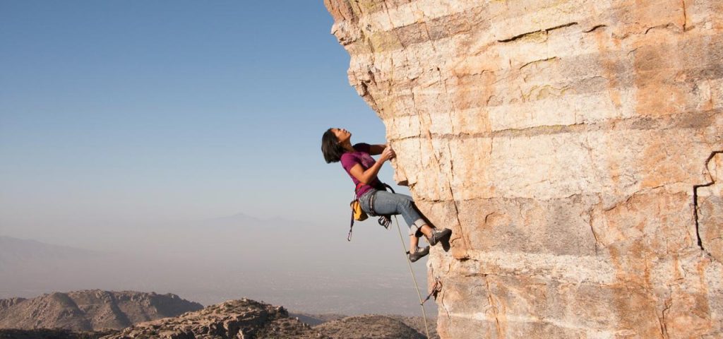 Zekreet Rock Climbing Area, Al Rayyan, Qatar Epic Qatar Culture & Adventure Route © Monika Newbound