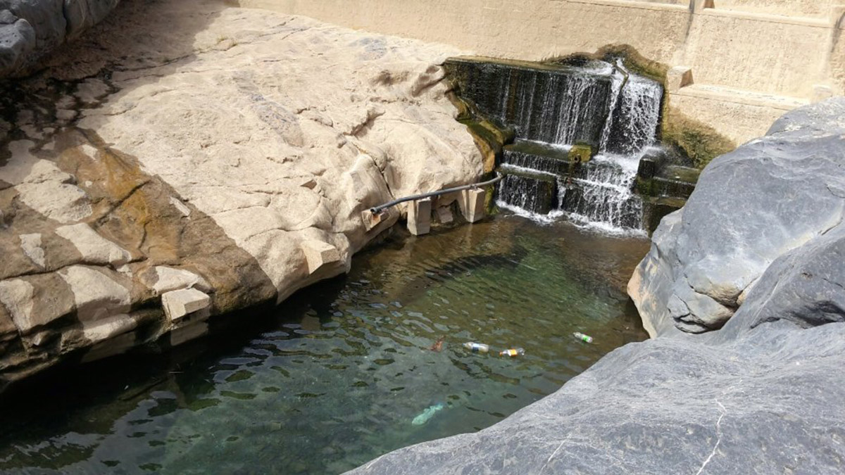 Wadi Damm Pool & Waterfall, Al Dhahirah Governorate, Oman - Heroes Of