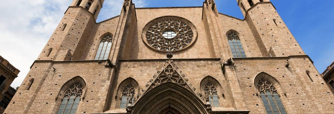 Basilica of Santa Maria del Mar, Barcelona, Spain