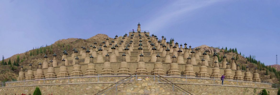 108 Buddhist Pagodas, Qingtongxia, Wuzhong, China