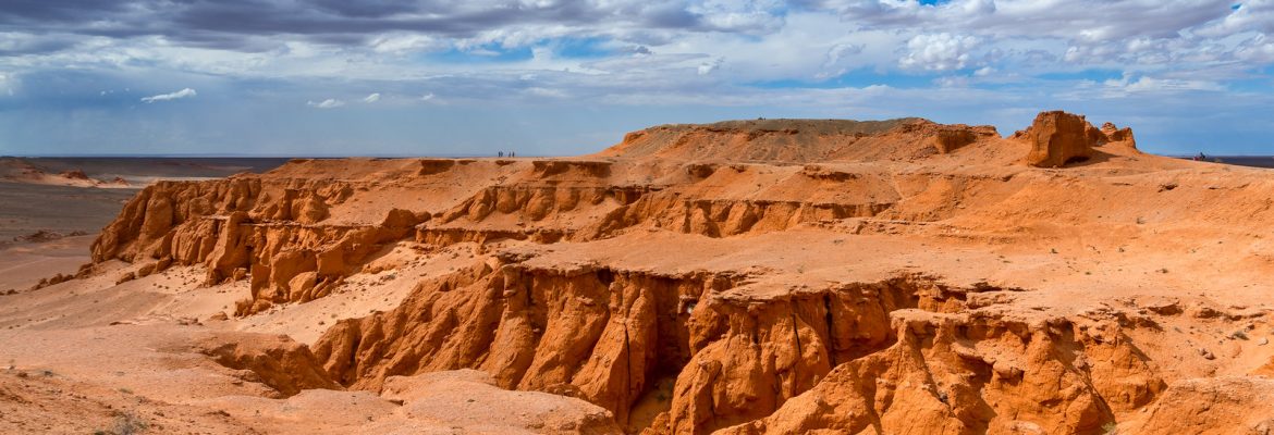 Flaming cliffs, Mongolia