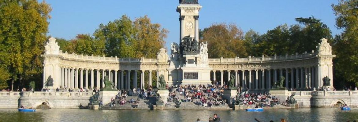 El Retiro Park, Madrid, Spain