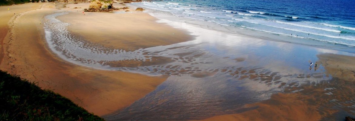 Rhodes beach, Pontevedra, Galicia