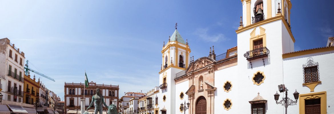 Plaza del Socorro, Ronda, Malaga, Spain