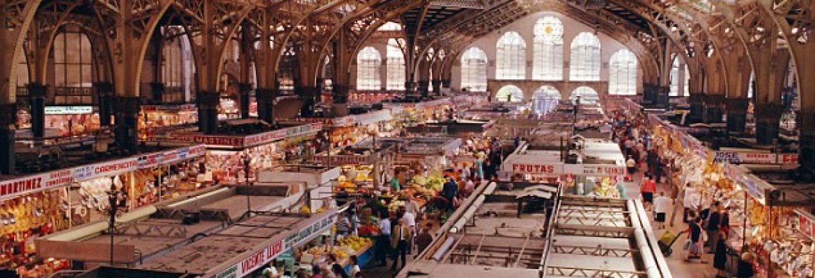 The Central Market of Valencia, Valencia, Spain