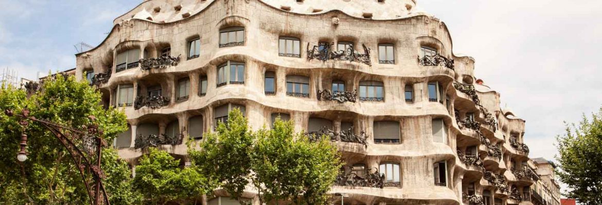 Casa Milà, Unesco Site, Barcelona, Spain