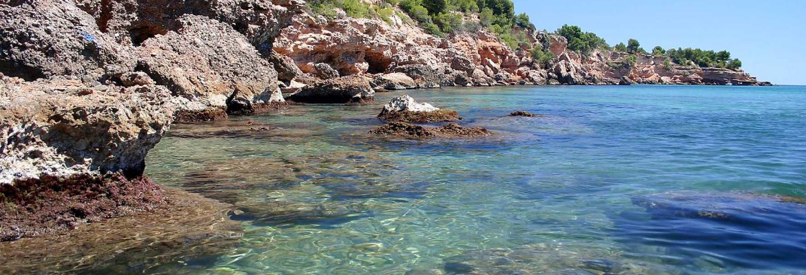 Playa Cala Forn, Tres Calas, Tarragona
