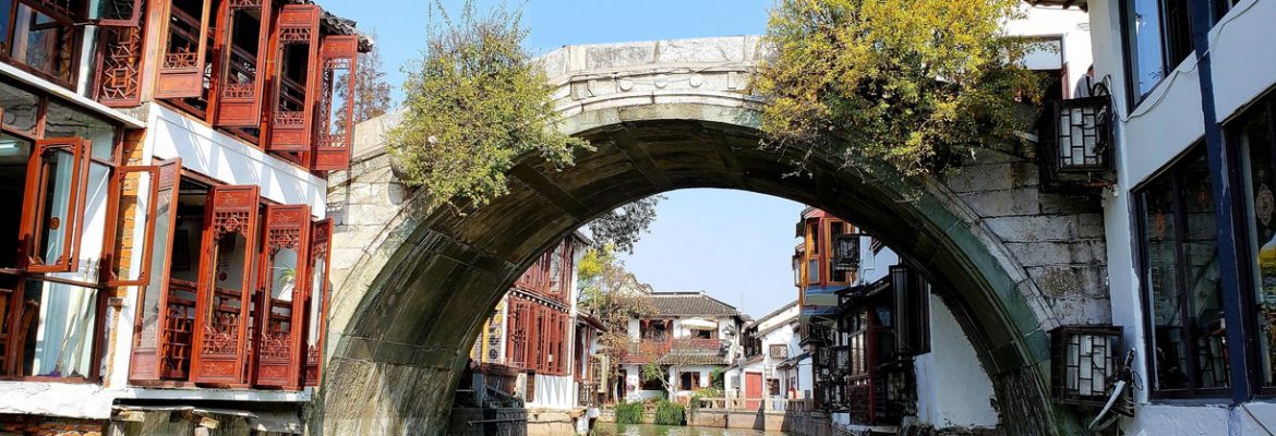 Shanghai Zhujiajiao Ancient Town Tourist Zone, Shanghai Shi, China